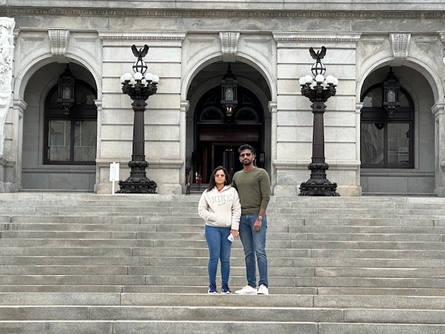 Saranya and I visited Pennyslavia Capitol