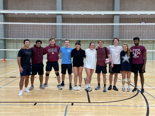 Our volleyball group