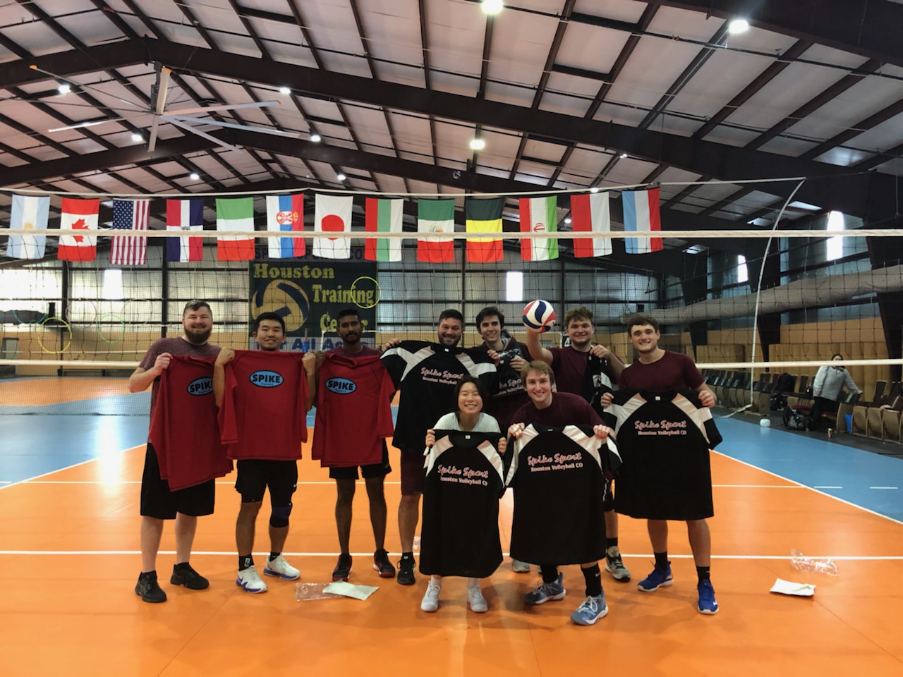 Winners of Houston volleyball tournament